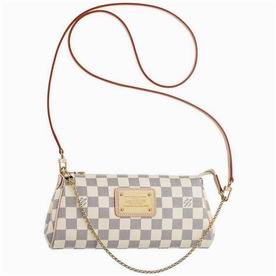 LOUIS VUITTON DAMIER AZUR CANVAS EVA CLUTCH N55214
