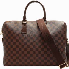 Louis Vuitton Damier Ebene Canvas Port Document Bag N42242