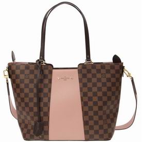 Louis Vuitton Damier Ebene Canvas Jersey Bag In Magnolia M44041