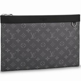 Louis Vuitton Monogram Eclipse Coated Canvas Pochette Apollo M62291