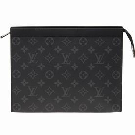 Louis Vuitton Monogram Eclipse canvas Pochette Voyage MM M61692