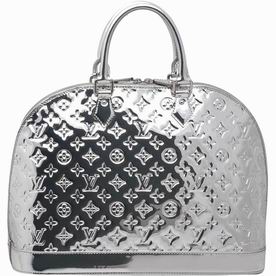 Louis Vuitton Monogram Miroir Alma MM Argent M93623