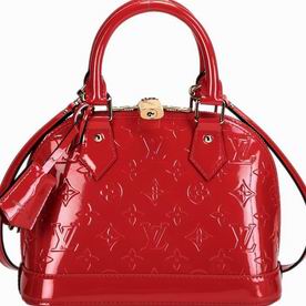 Louis Vuitton Monogram Vernis Cerise Cross Body Alma BB M90174