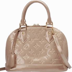 Louis Vuitton Monogram Vernis Alma BB Beige Poudre M91752