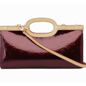 Louis Vuitton Monogram Vernis Roxbury Drive Bag Amarante M91995
