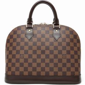 Louis Vuitton Damier Ebene Canvas Alma PM Bag N53151