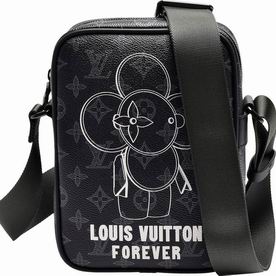 Louis Vuitton Monogram Eclipse Coated Canvas Danube PM M43677