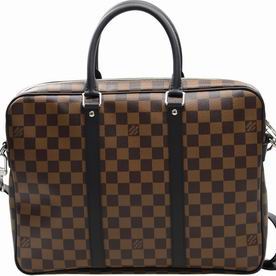 Louis Vuitton Damier Ebène canvas Porte-Documents Voyage PM N41466