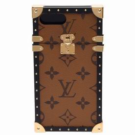 Louis Vuitton Monogram Reverse canvas Eye-Trunk for Iphone 7 Plus M64487