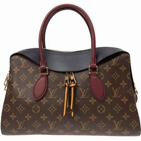 Louis Vuitton Monogram Canvas With Cowhide Leather Tuileries Handbag M43439
