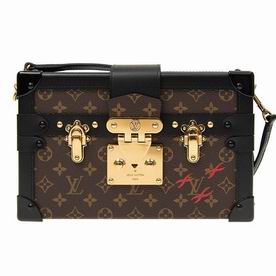 Louis Vuitton Monogram Coated Canvas Petite Malle M44199