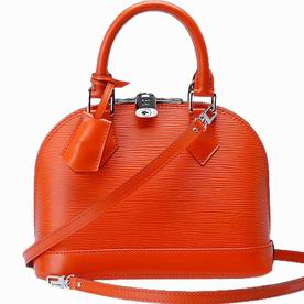 2013 Louis Vuitton EPI Leather Alma BB Orange M40854