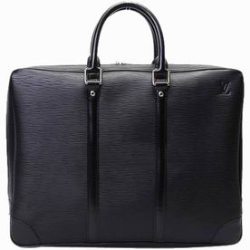 Louis Vuitton Epi Leather Porte-Documents Voyage Black M40321