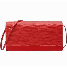 Louis Vuitton EPI Leather Honfleur Clutch Bag In Red M5273E