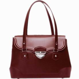 Louis Vuitton Epi Leather Rubis Handbag Bagatelle GM M4022M
