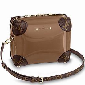 Louis Vuitton Venice Monofram Embossed or Sleek Patent Cowhide Bag M54390