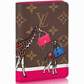 Louis Vuitton Passport Cover Monogram Canvas Wallet M62089