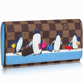 Louis Vuitton Damier Ebene Canvas Sarah Wallet N64426