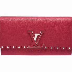 Louis Vuitton Taurillon Leather Capucines Wallet M64104