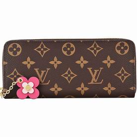Louis Vuitton Monogram Canvas Clemence Wallet M64201