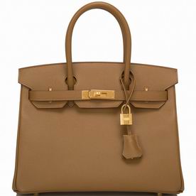Hermes Alezan Birkin 30cm of Epsom leather with gold hardware HB1030AEG