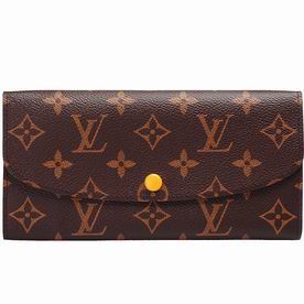Louis Vuitton Emilie Monogram Canvas Wallet M60698