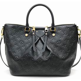 Louis Vuitton Monogram Empreinte Mazarine MM Noir M50643