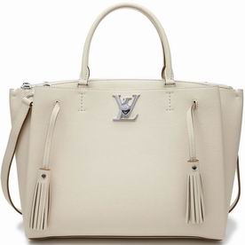 Louis Vuitton Soft Calfskin Leather Lockmeto Bag M54265