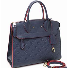 Louis Vuitton Monogram Embossed Empreinte Leather Pont-Neuf MM M42817