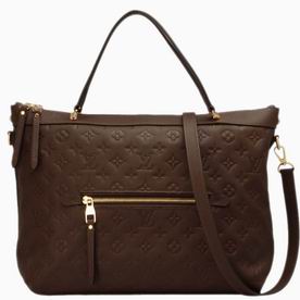 Louis Vuitton Monogram Empreinte Bastille MM Deep Coffee M41165