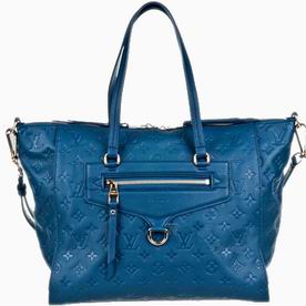Louis Vuitton 2011 Monogram Emprinte Lumineuse PM In Dark Cerulean M93415