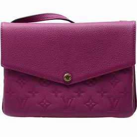 Louis Vuitton Monogram Empreinte Leather Twice Crossbody Bag M50629