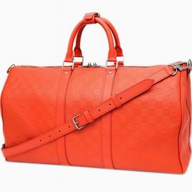 Louis Vuitton Damier Infini Keepall 45 Bandouliere Boston Travel bag N41142