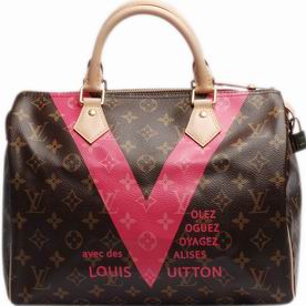 Louis Vuitton Monogram V Canvas Speedy 30 Bag M41533
