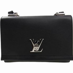 Louis Vuitton Soft Calf Leather Lockme II BB Handbags M51200