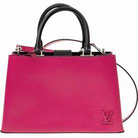 Louis Vuitton Grained Cowhide Epi Leather Kleber PM Hot Pink M51347