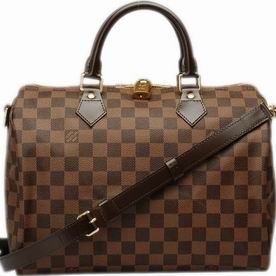 Louis Vuitton Speedy Bandouliere Damier Ebene Canvas Bag N41367