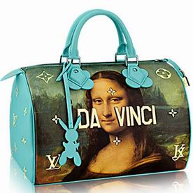 Louis Vuitton Speedy 30 Da Vinci Canvas Body Bag Vert d’eau M43311