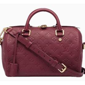 LV Monogram Empreinte Speedy Bandouliere 25 Aurore M40764