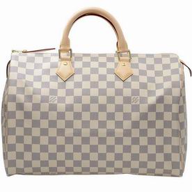 Louis Vuitton Damier Azur Canvas Speedy 35 M41369