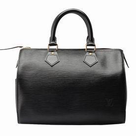 LOUIS VUITTON EPI LEATHER SPEEDY 25 IN BLACK M59232