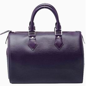 Louis Vuitton Epi Leather Speedy 30 Bag Purple M5922K