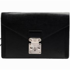 Louis Vuitton Epi Leather Sellier Dragonne Clutch M52762