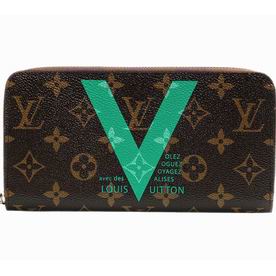 Louis Vuitton Monogram canvas V Zippy Wallet M60928