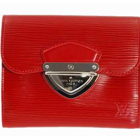LOUIS VUITTON EPI LEATHER JOEY RUBIS WALLET M6658M