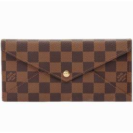 Louis Vuitton Damier Ebene Canvas Long Origami Wallet N63097