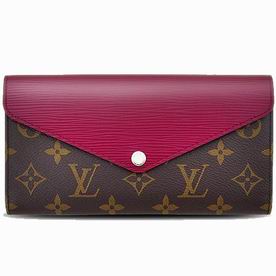 Louis Vuitton Monogram Canvas Marie-Lou Long Wallet Fuchsia M60498