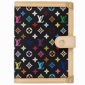 Louis Vuitton Monogram Multicolore Ring Agenda PM R20895