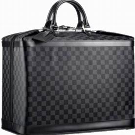 LOUIS VUITTON DAMIER GRAPHITE CANVAS GRIMAUD BAG N41161