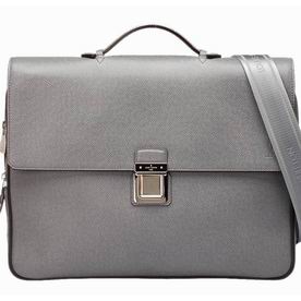 Louis Vuitton Taiga Leather Mens Briefacases Vassili PM M32641